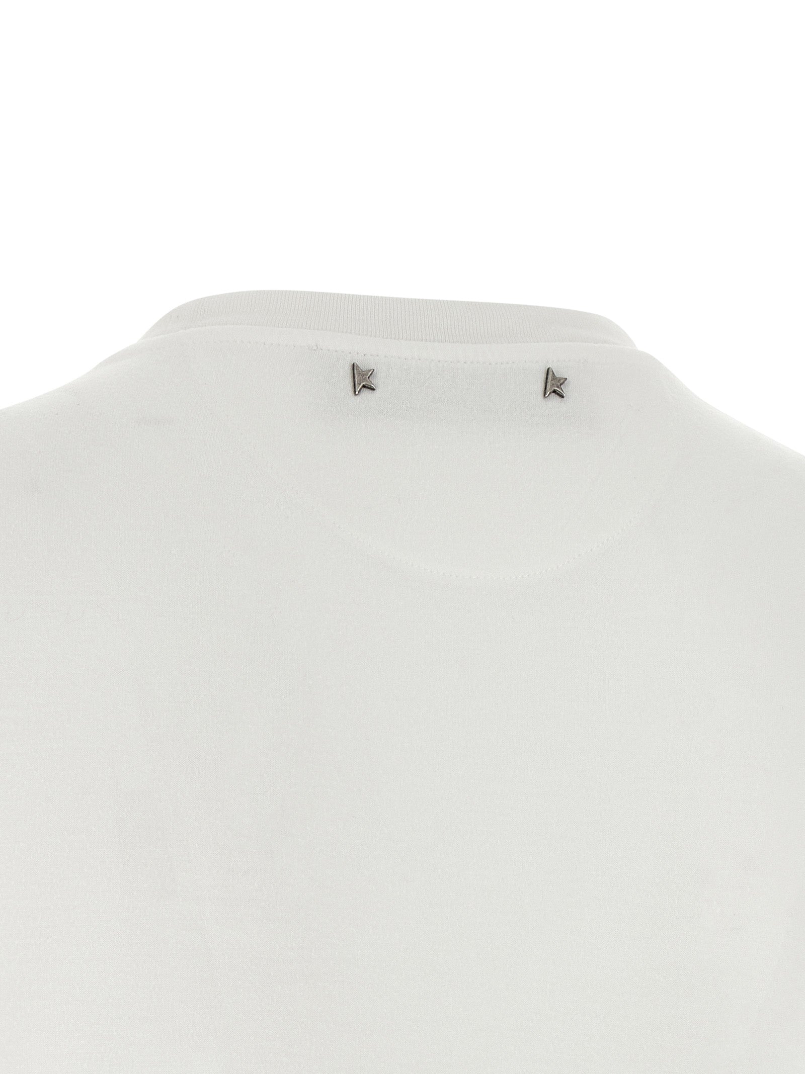 Golden Goose White Lyocell T-Shirt