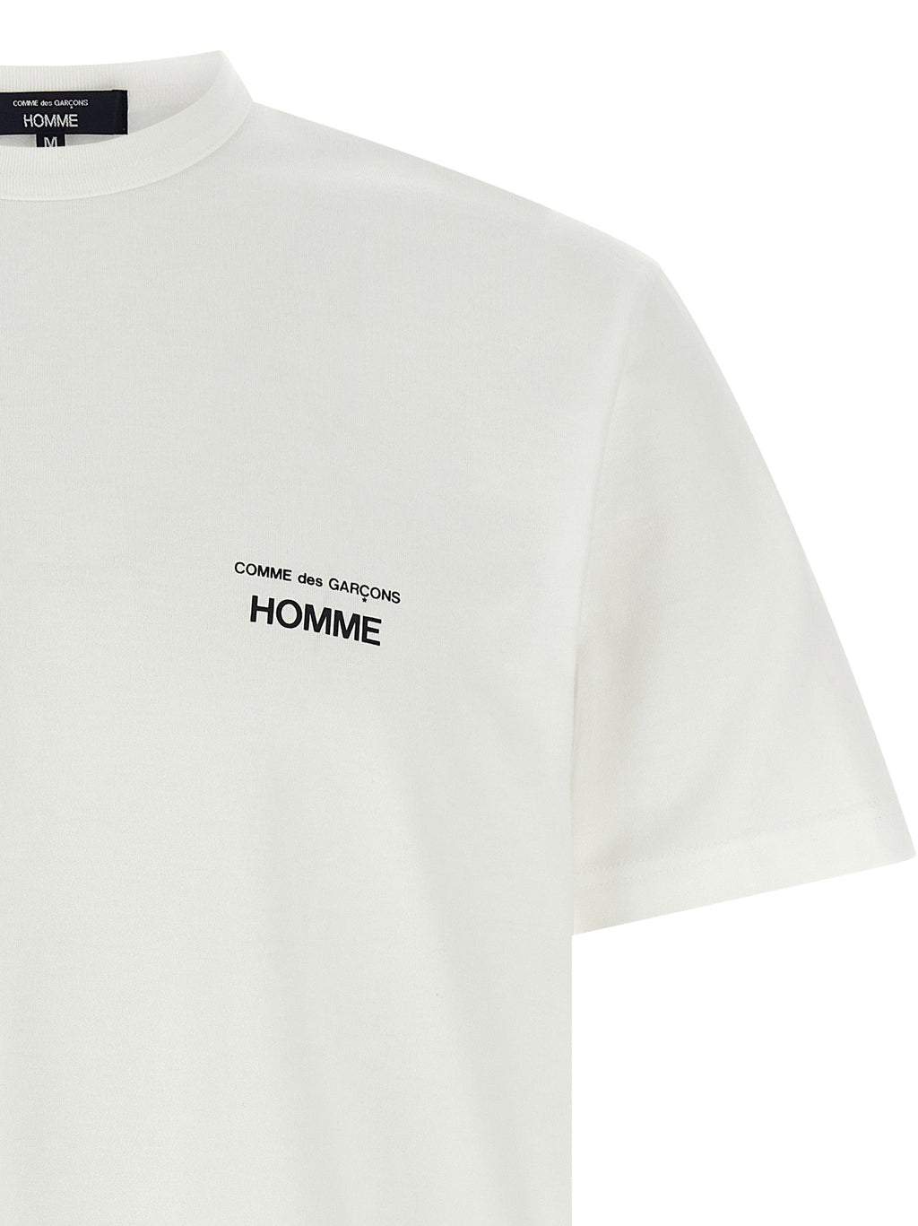 Comme Des Garçons White Cotton T-Shirt