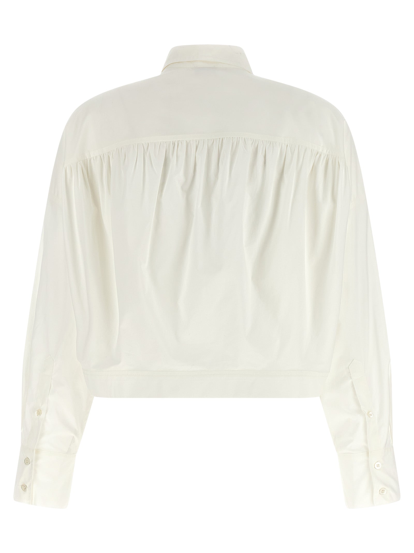 PINKO White Cotton Blouse