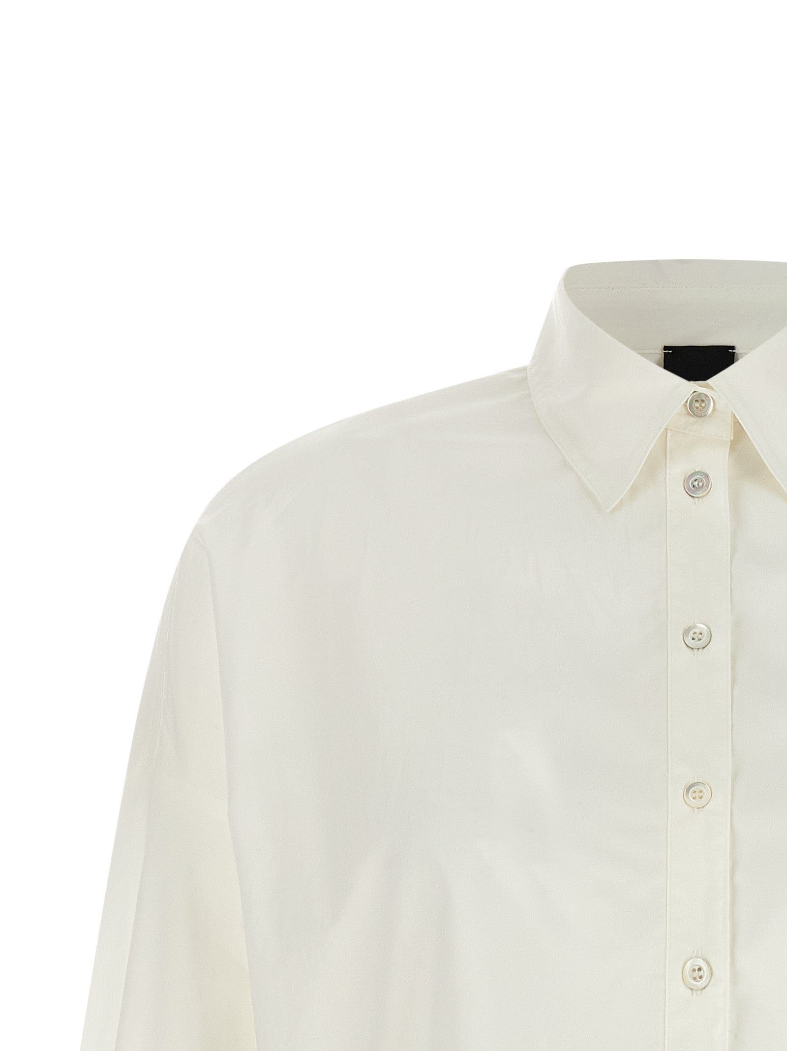 PINKO White Cotton Blouse