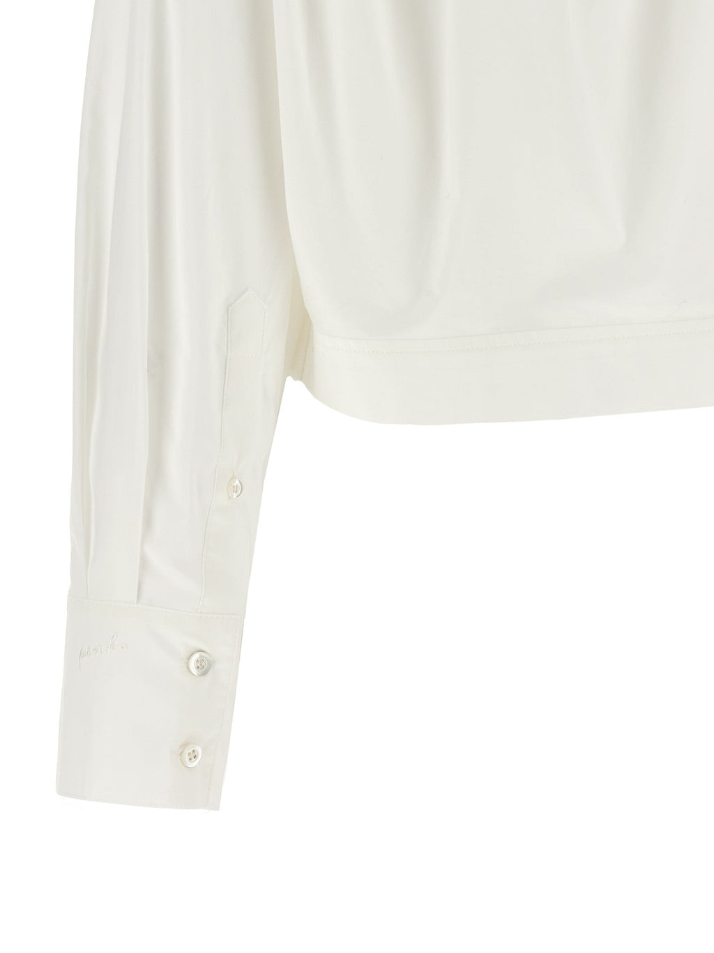 PINKO White Cotton Blouse