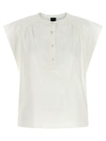 PINKO White Cotton Blouse