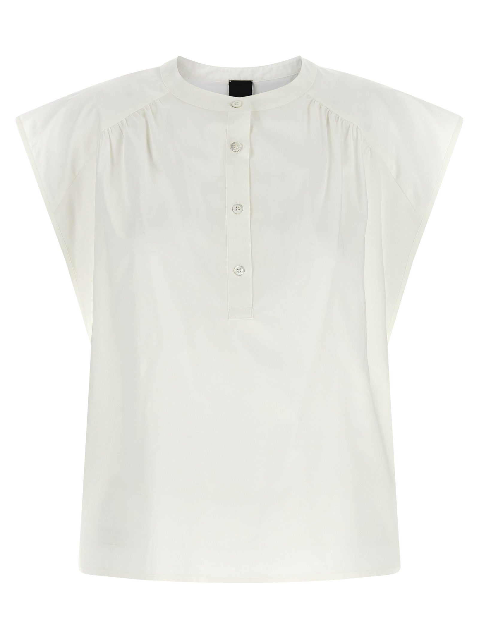 PINKO White Cotton Blouse