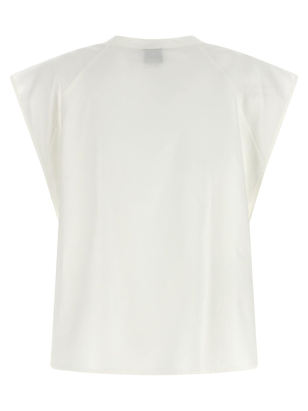 PINKO White Cotton Blouse