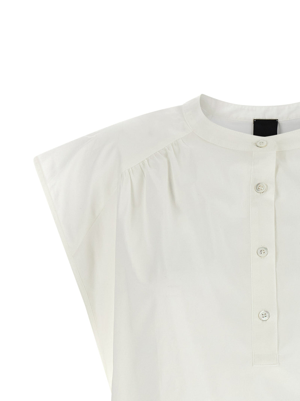 PINKO White Cotton Blouse