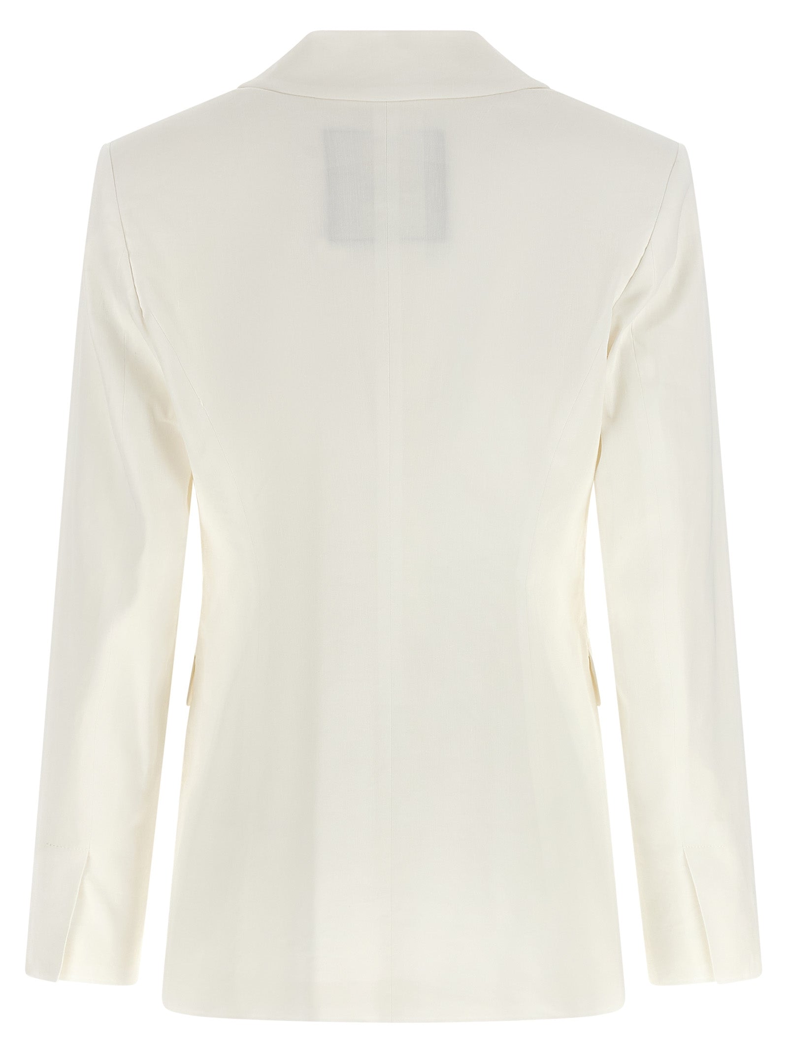 PINKO White Linen Blazer