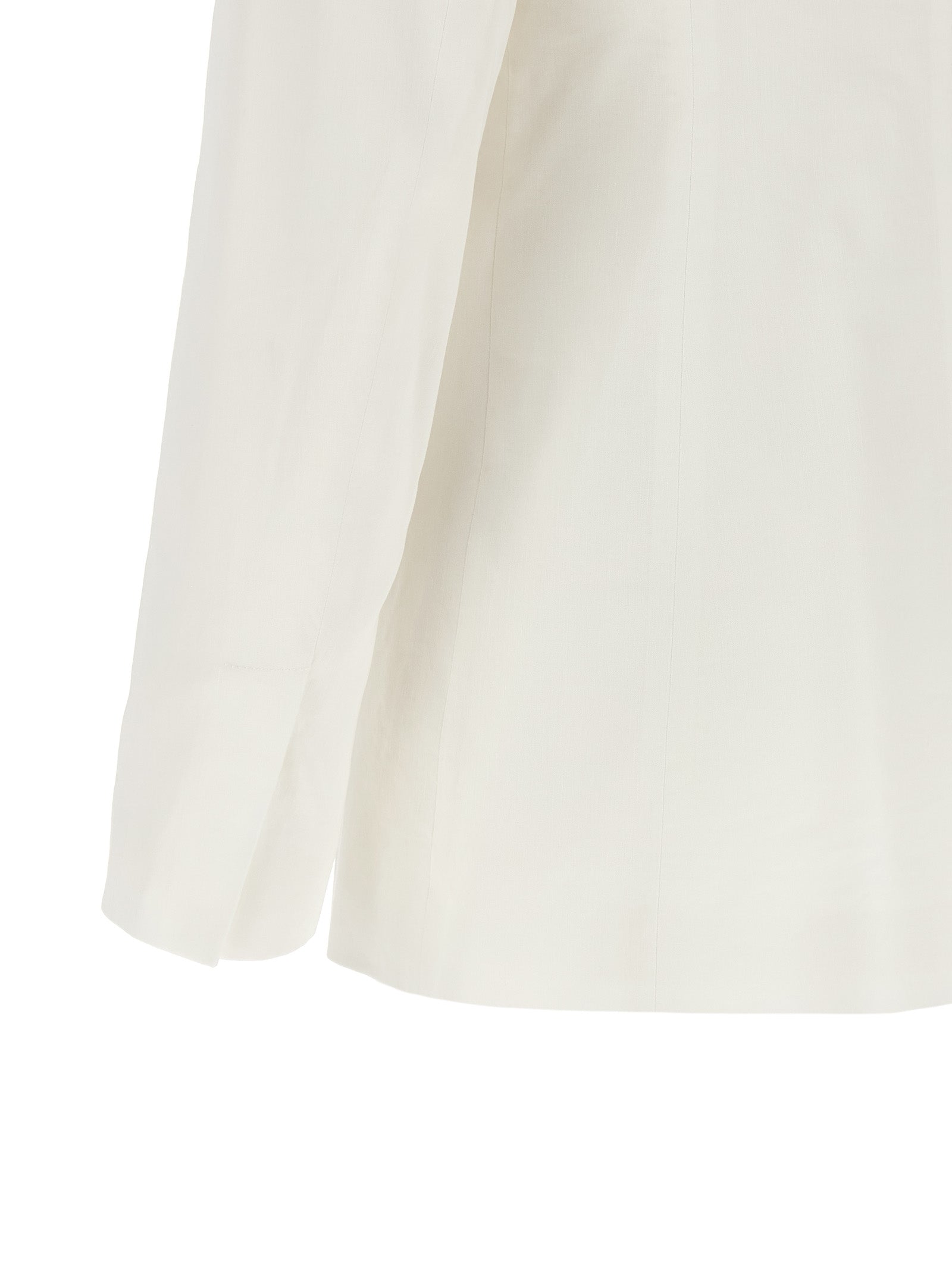 PINKO White Linen Blazer