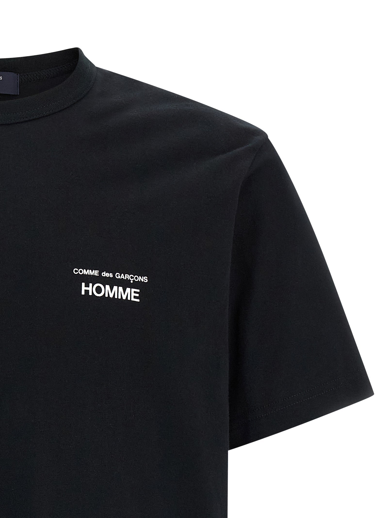 Comme Des Garçons Black Cotton T-Shirt