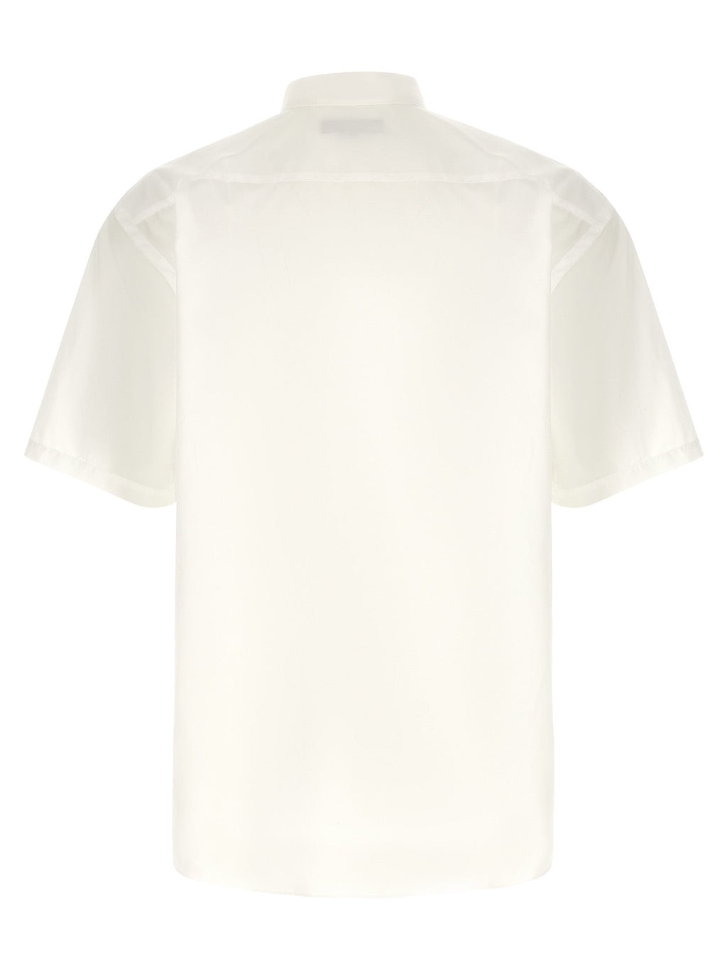 Comme Des Garçons White Cotton Blouse