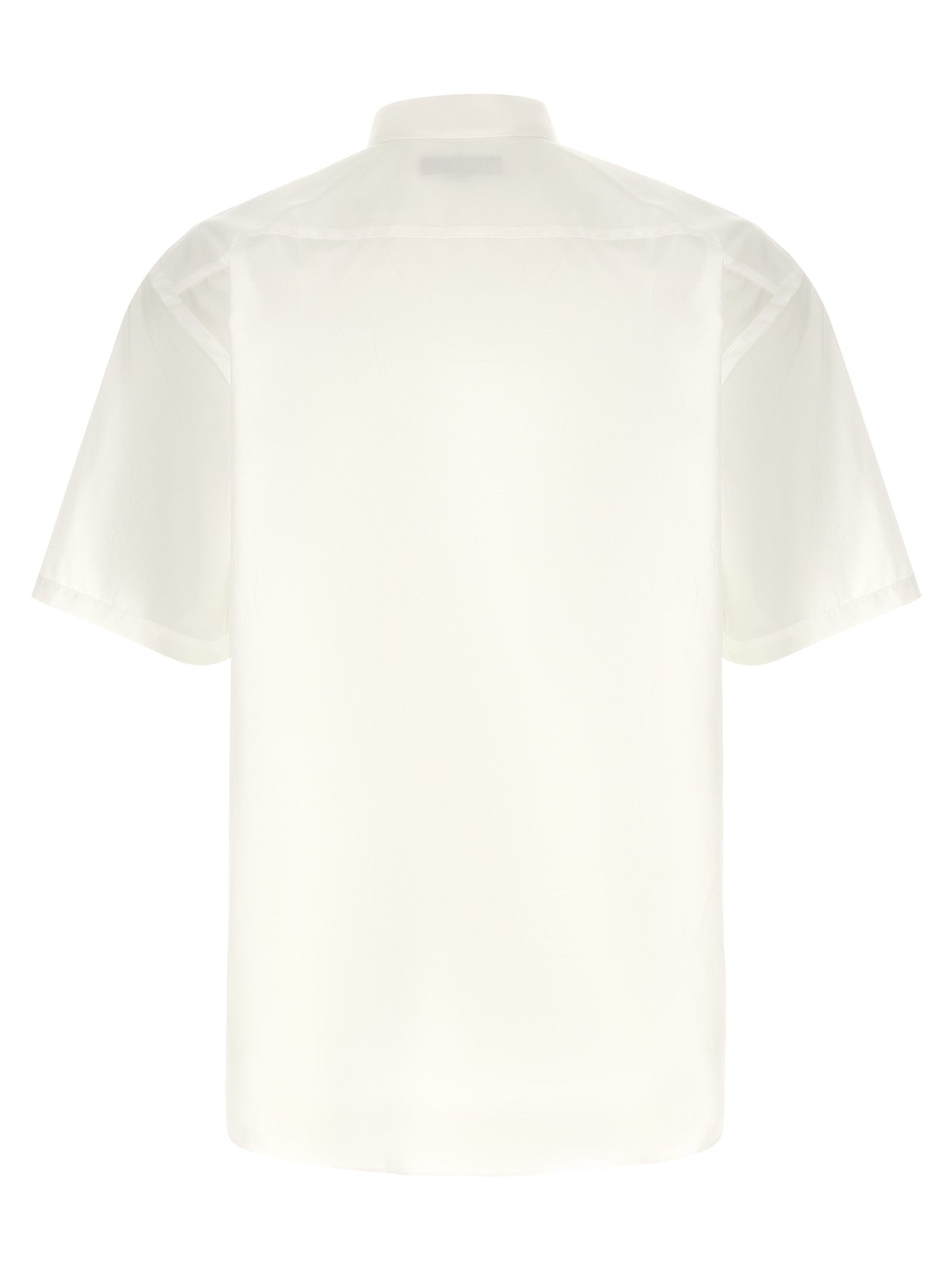 Comme Des Garçons White Cotton Blouse