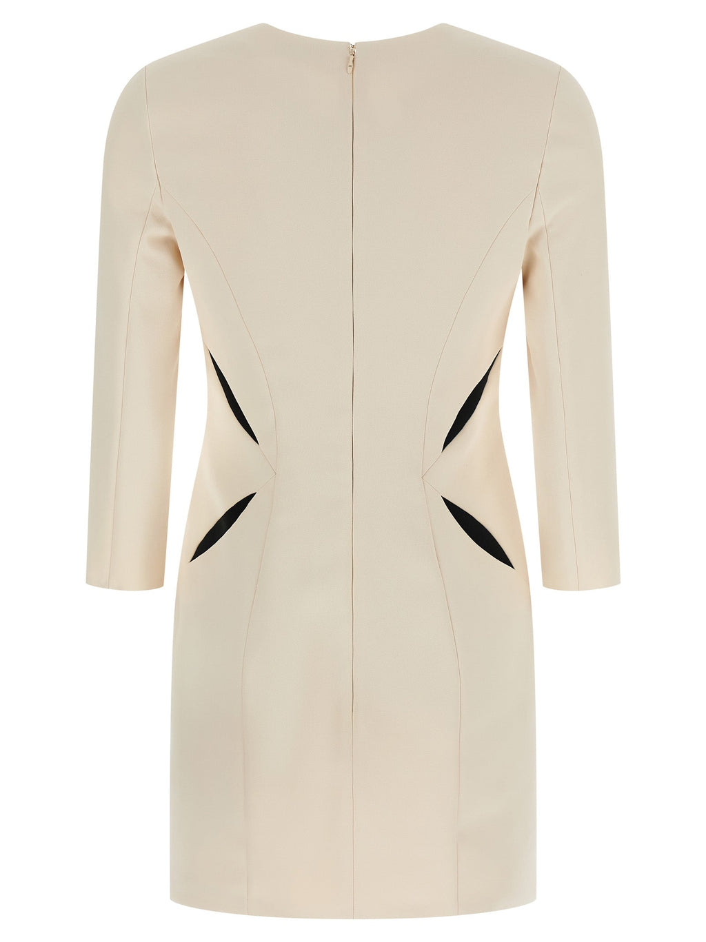 Elisabetta Franchi Bicolor Polyester Short Dress