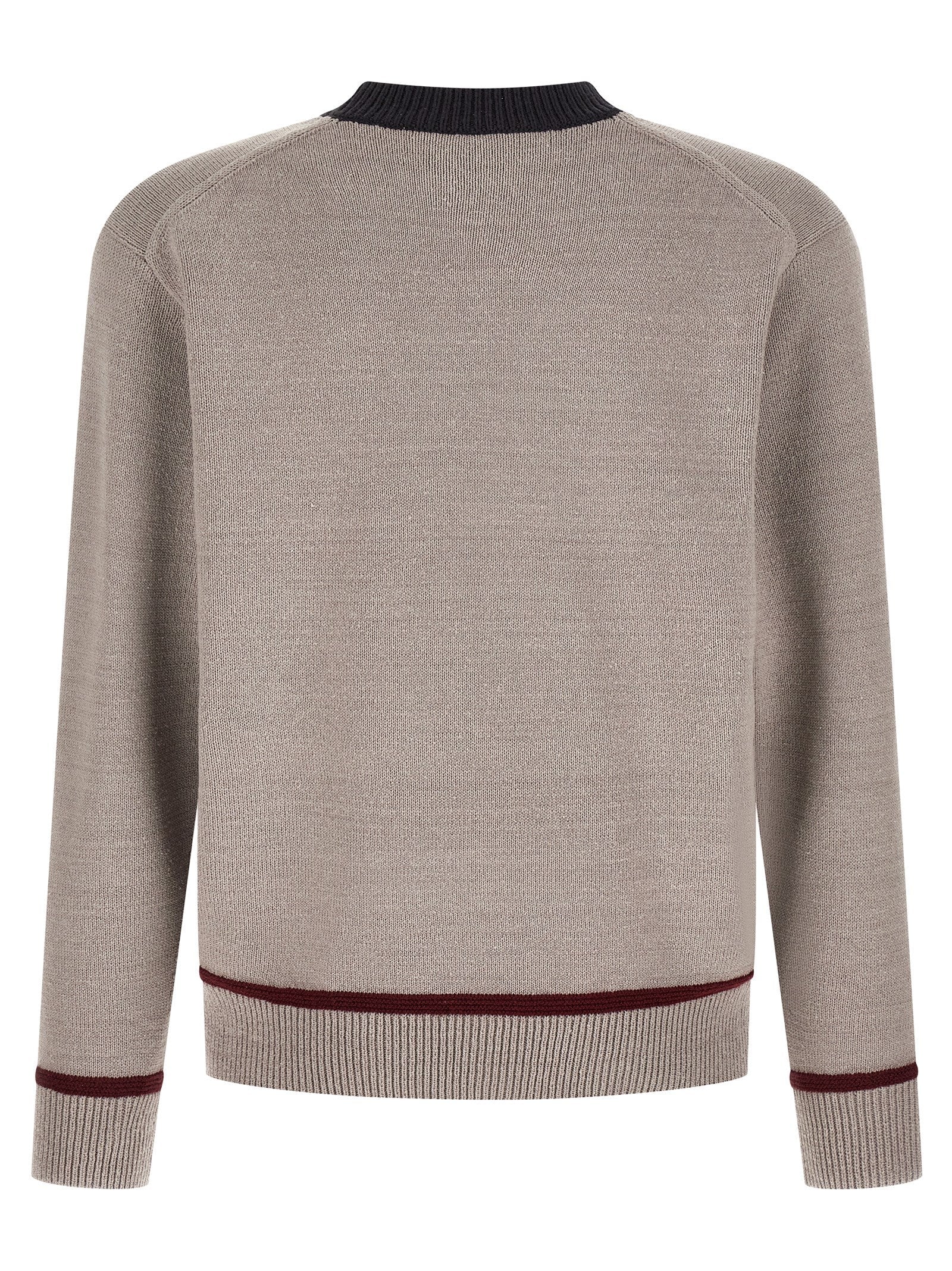 Junya Watanabe Gray Silk Cardigan