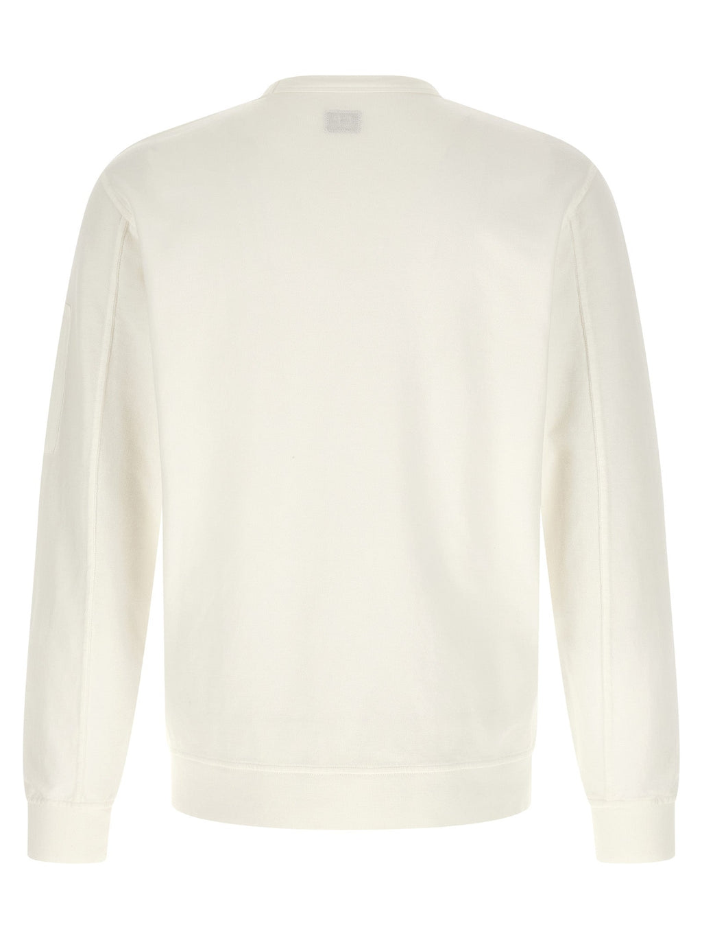 C.P. Company White Cotton Sweatshirt