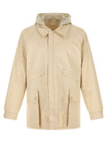 Lemaire Beige Linen Shell Jacket