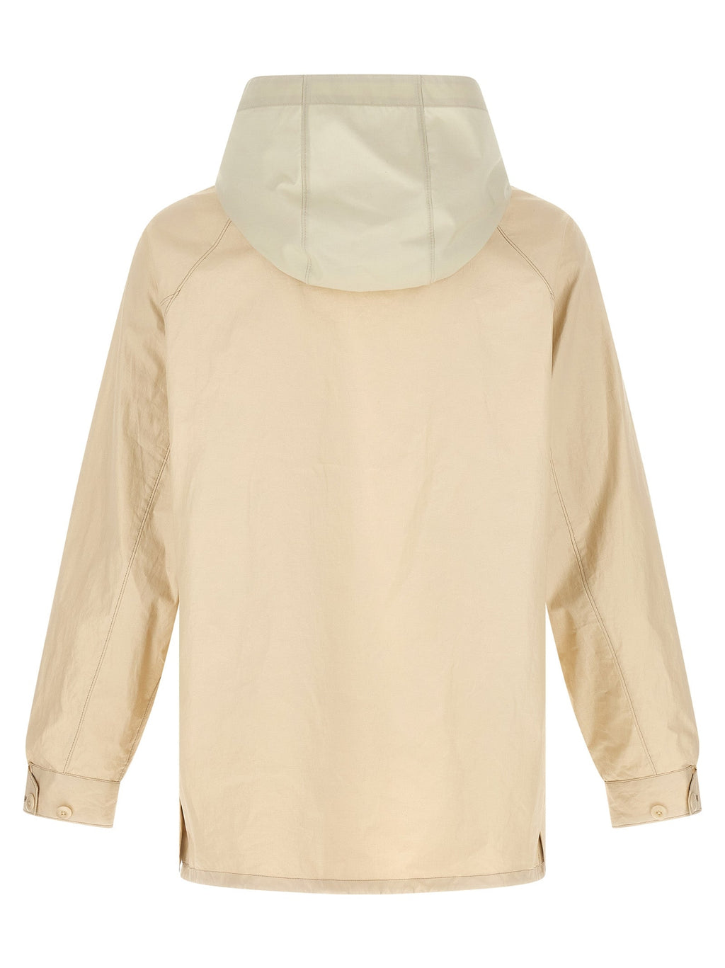 Lemaire Beige Linen Shell Jacket