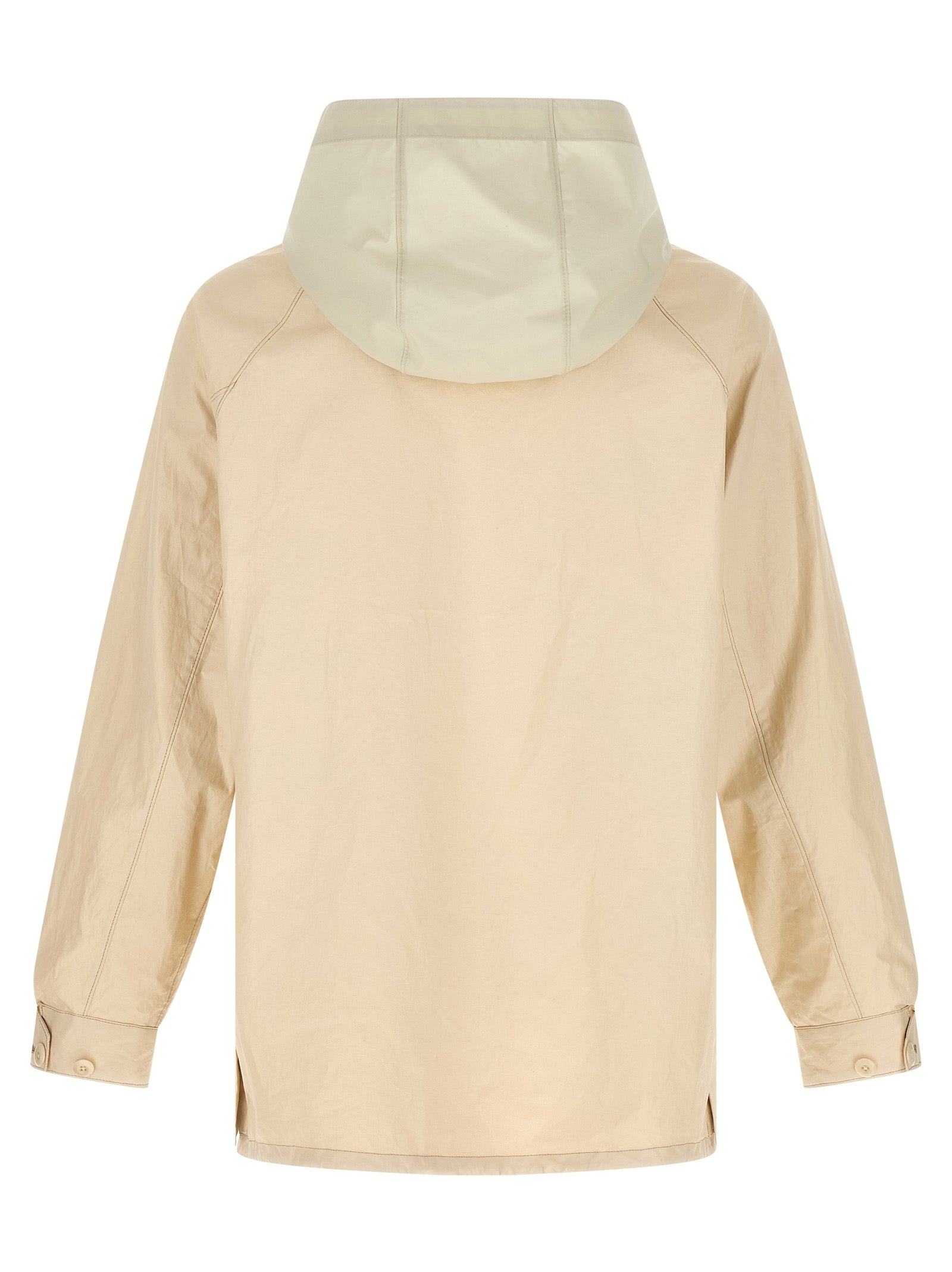 Lemaire Beige Linen Shell Jacket