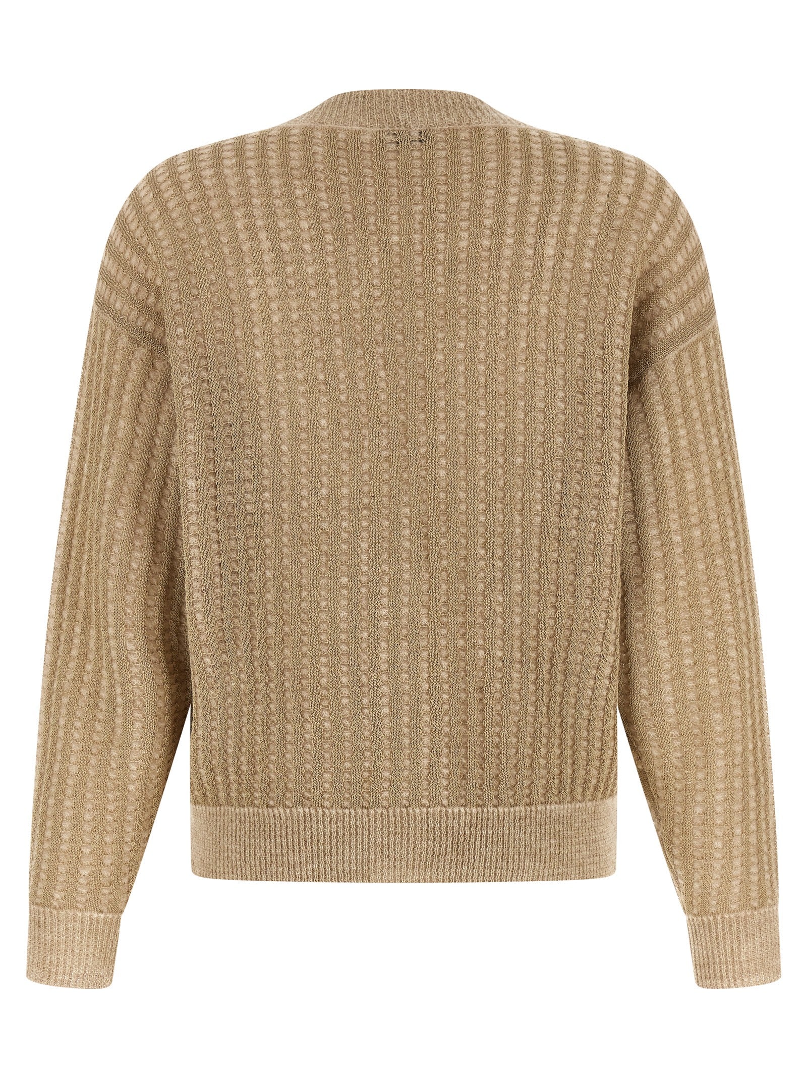 Peserico Beige Viscose Cardigan