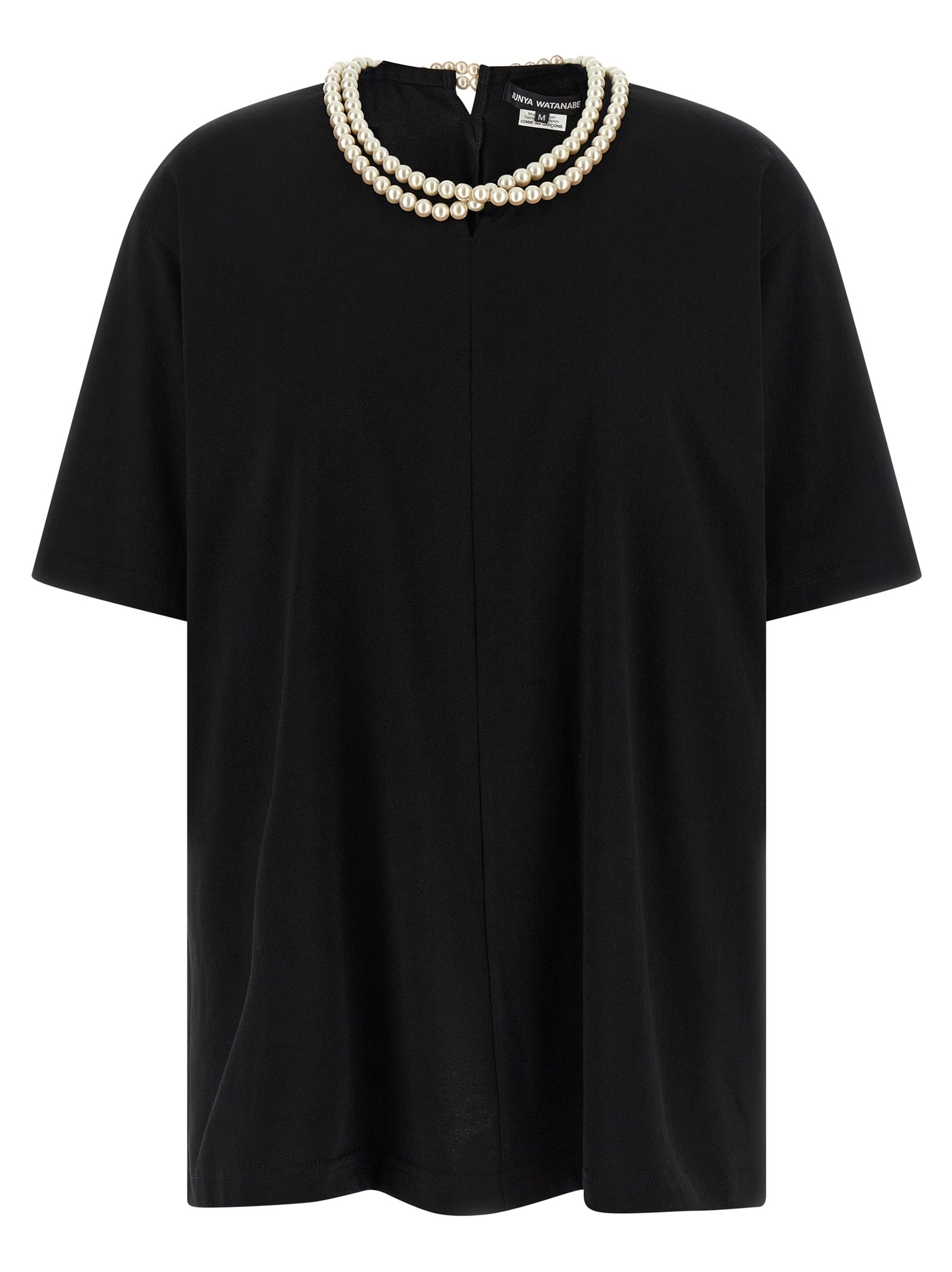 Junya Watanabe Black Cotton T-Shirt