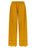 Fabiana Filippi Bicolor Cotton Casual Pants