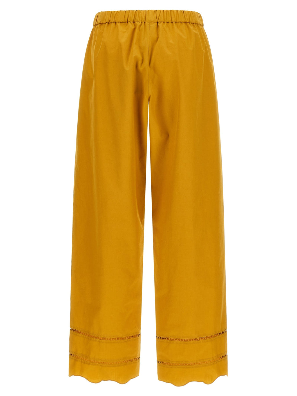 Fabiana Filippi Bicolor Cotton Casual Pants