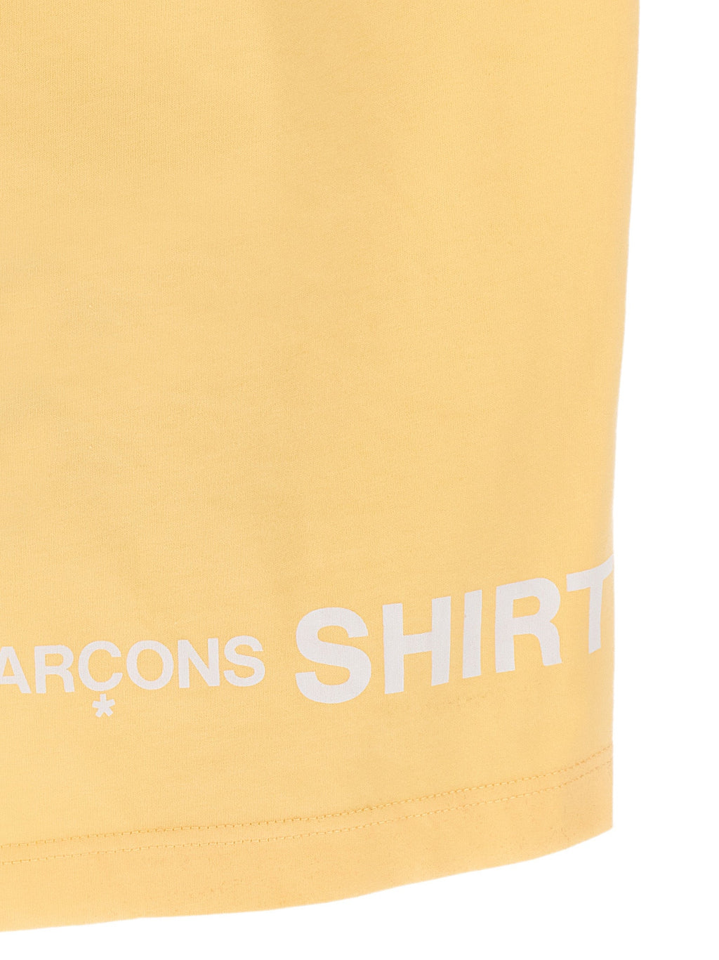 Comme Des Garçons Orange Cotton T-Shirt