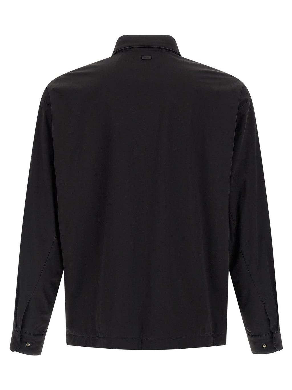 Herno Black Polyamide Shell Jacket