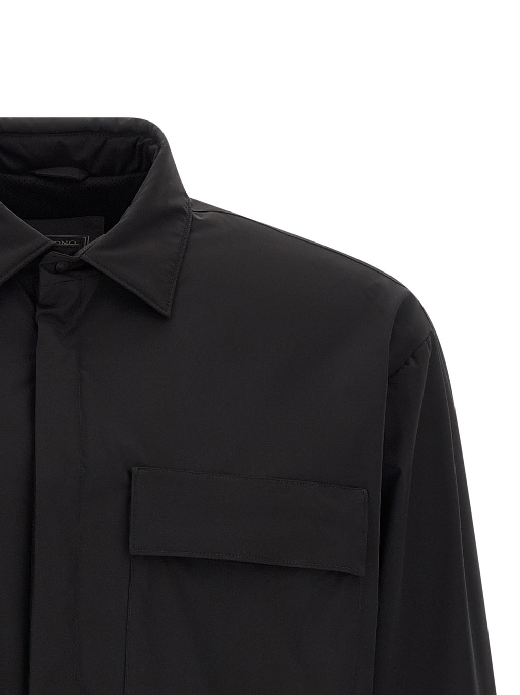 Herno Black Polyamide Shell Jacket