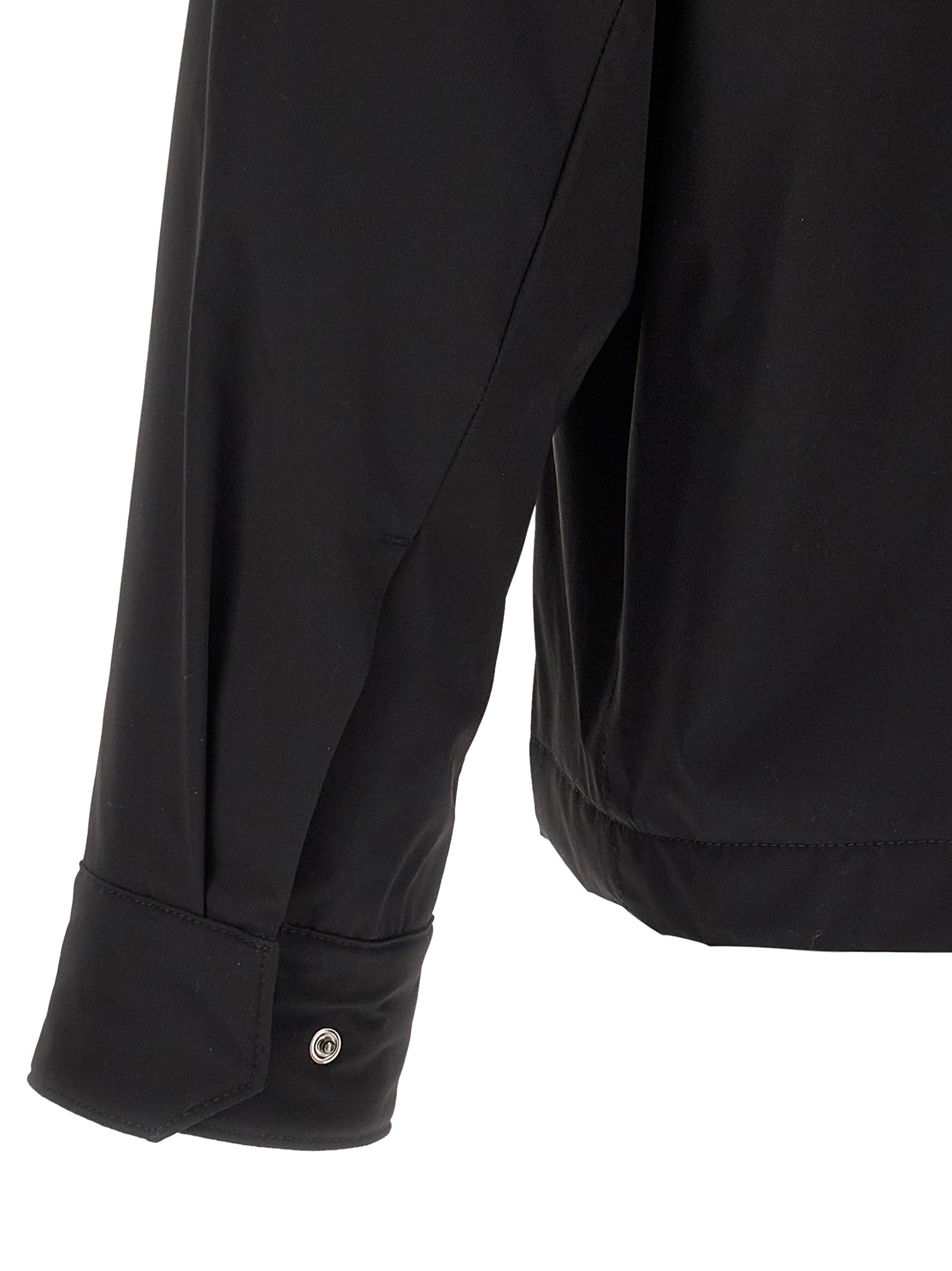 Herno Black Polyamide Shell Jacket