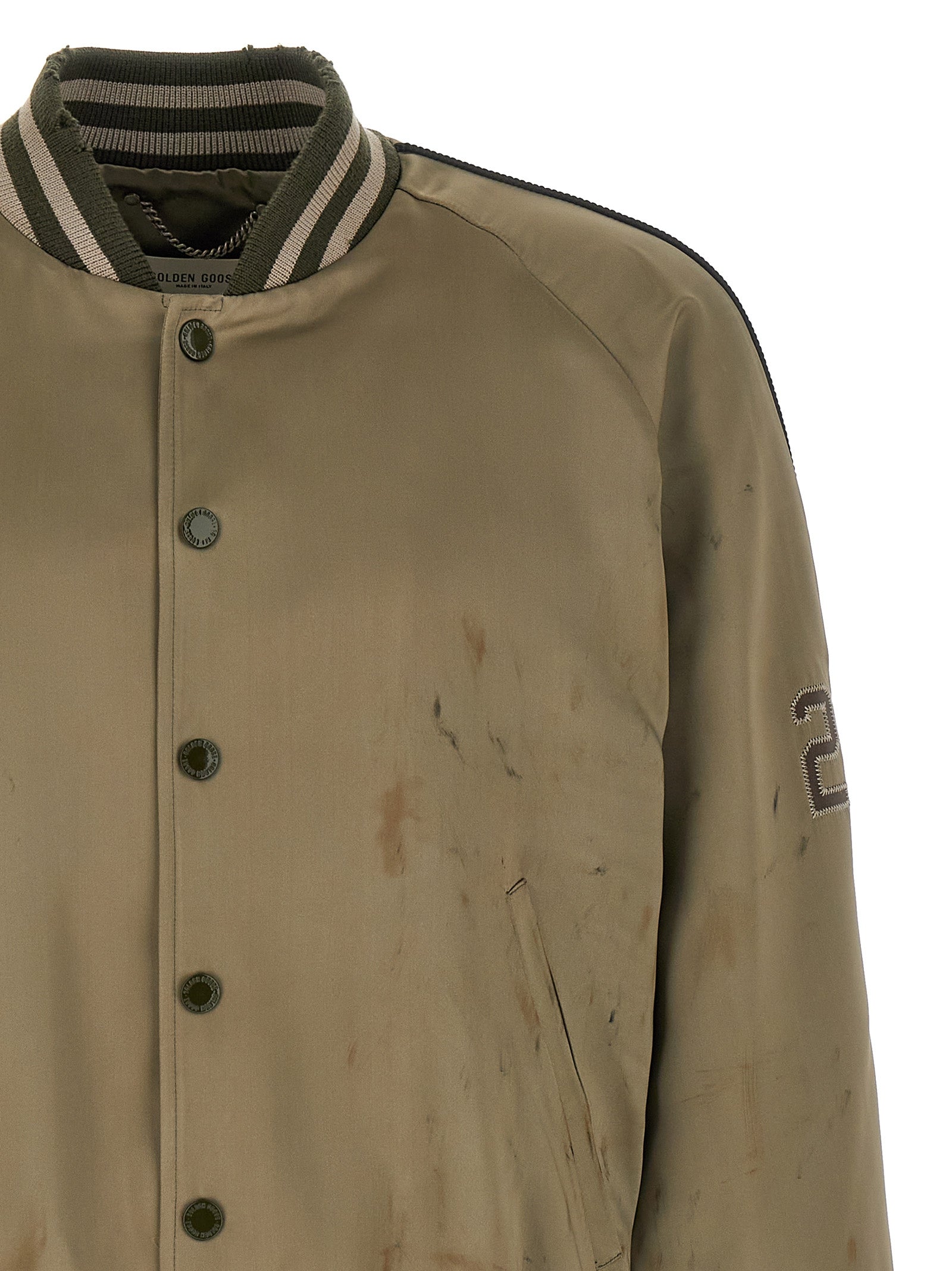 Golden Goose Bicolor Acetate Bomber