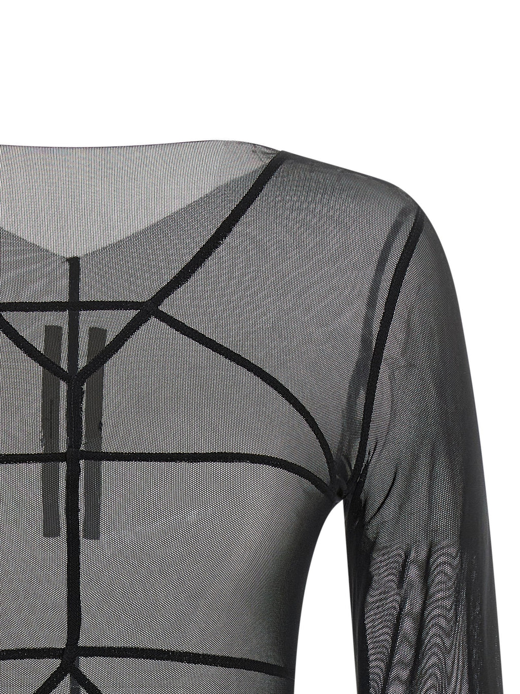 Rick Owens Black Nylon Cardigan