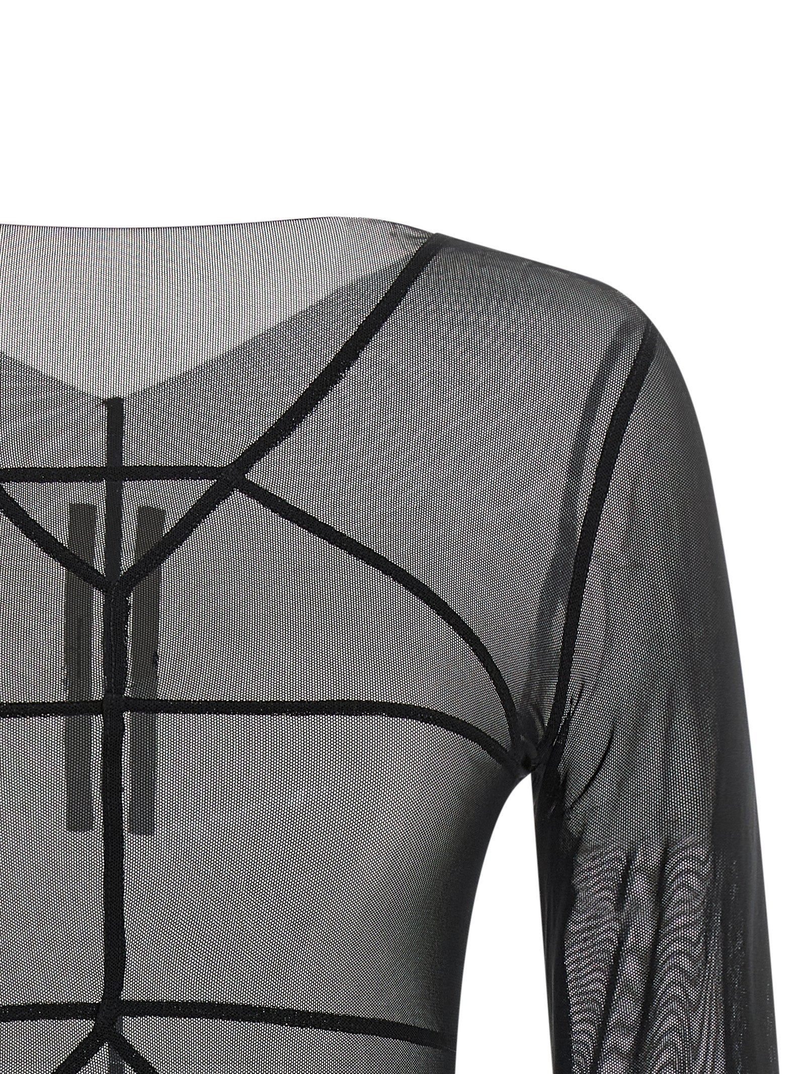 Rick Owens Black Nylon Cardigan