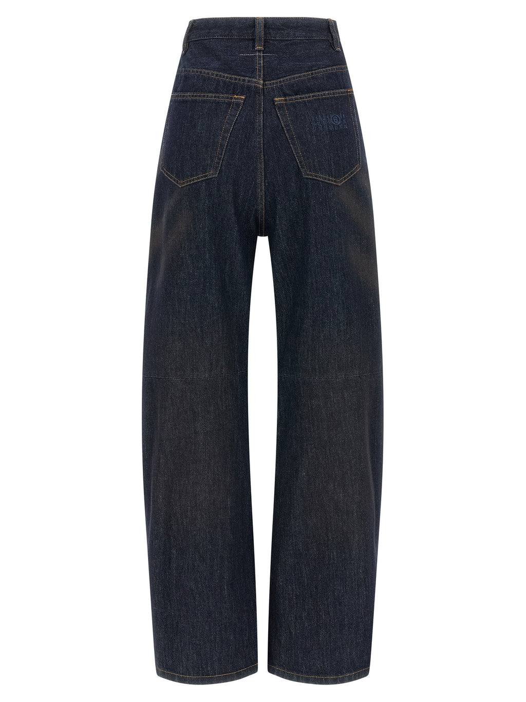 MM6 Maison Margiela Blue Cotton High-Waisted Jean
