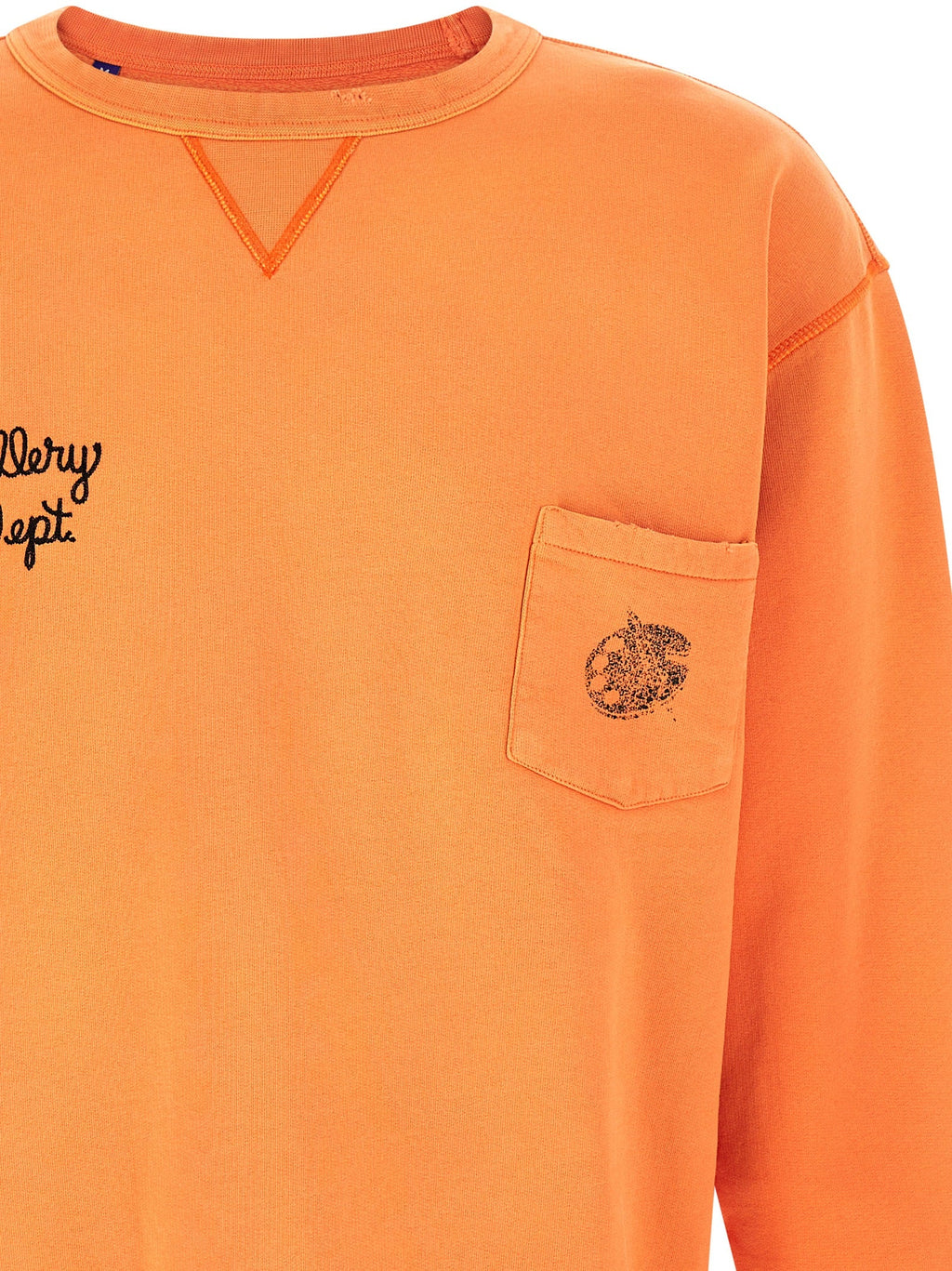 GALLERY DEPT. Orange Cotton Sweatshirt