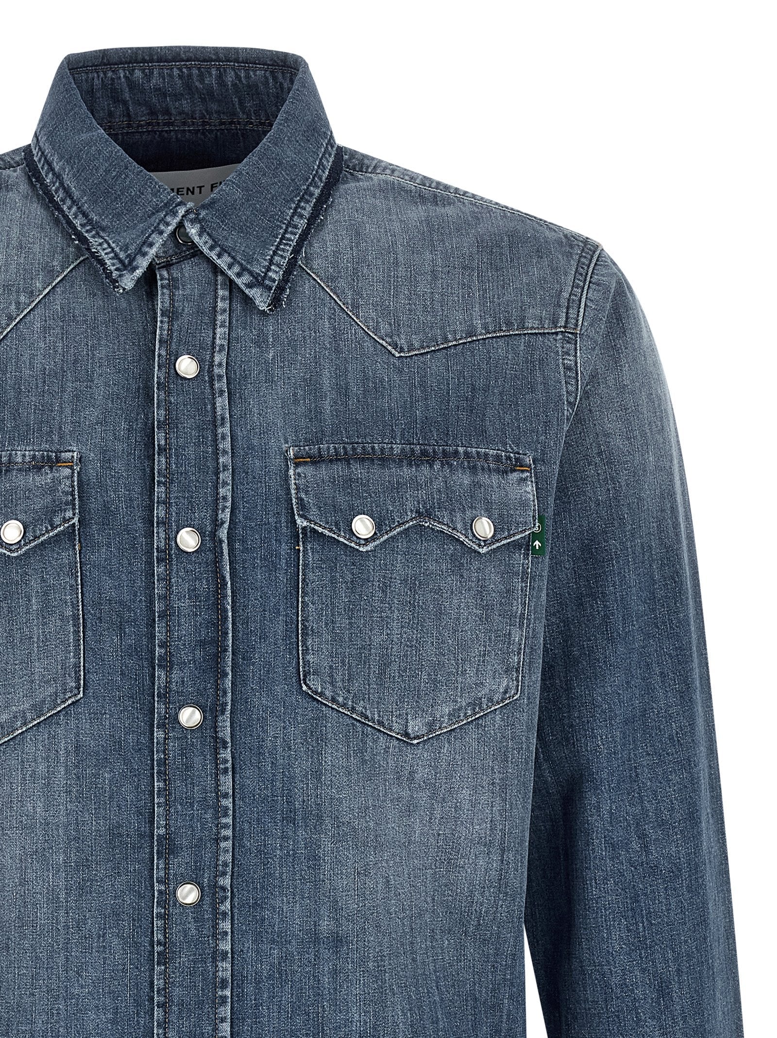 Department 5 Blue Cotton Blouse