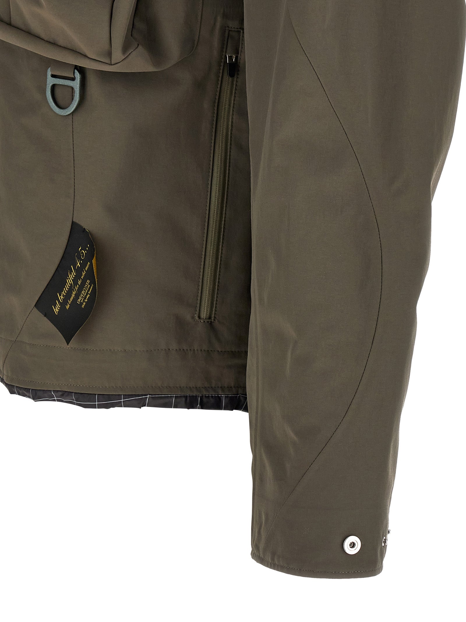 Undercover Gray Nylon Parka