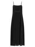 Peserico Black Viscose Long Dress