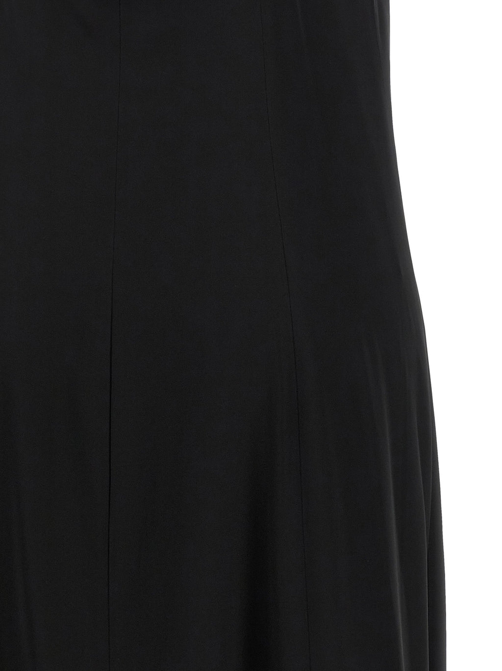 Peserico Black Viscose Long Dress