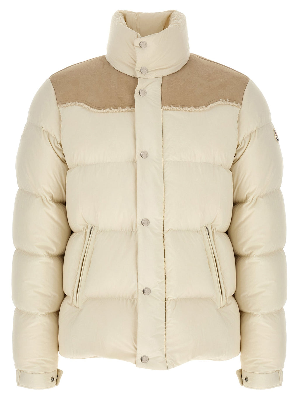 Moncler Beige Polyamide Full-Length Jacket