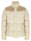 Moncler Beige Polyamide Full-Length Jacket