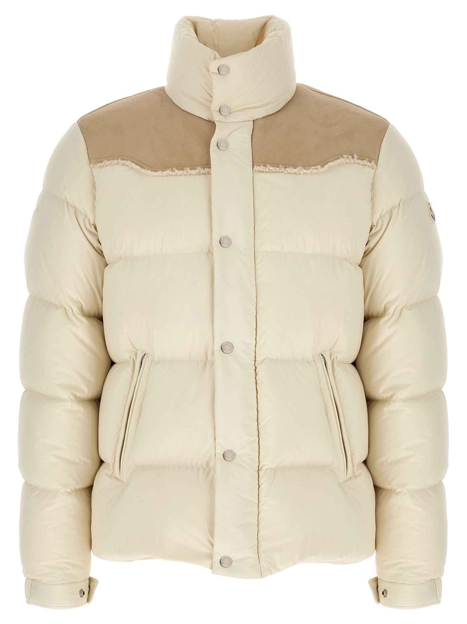 Moncler Beige Polyamide Full-Length Jacket