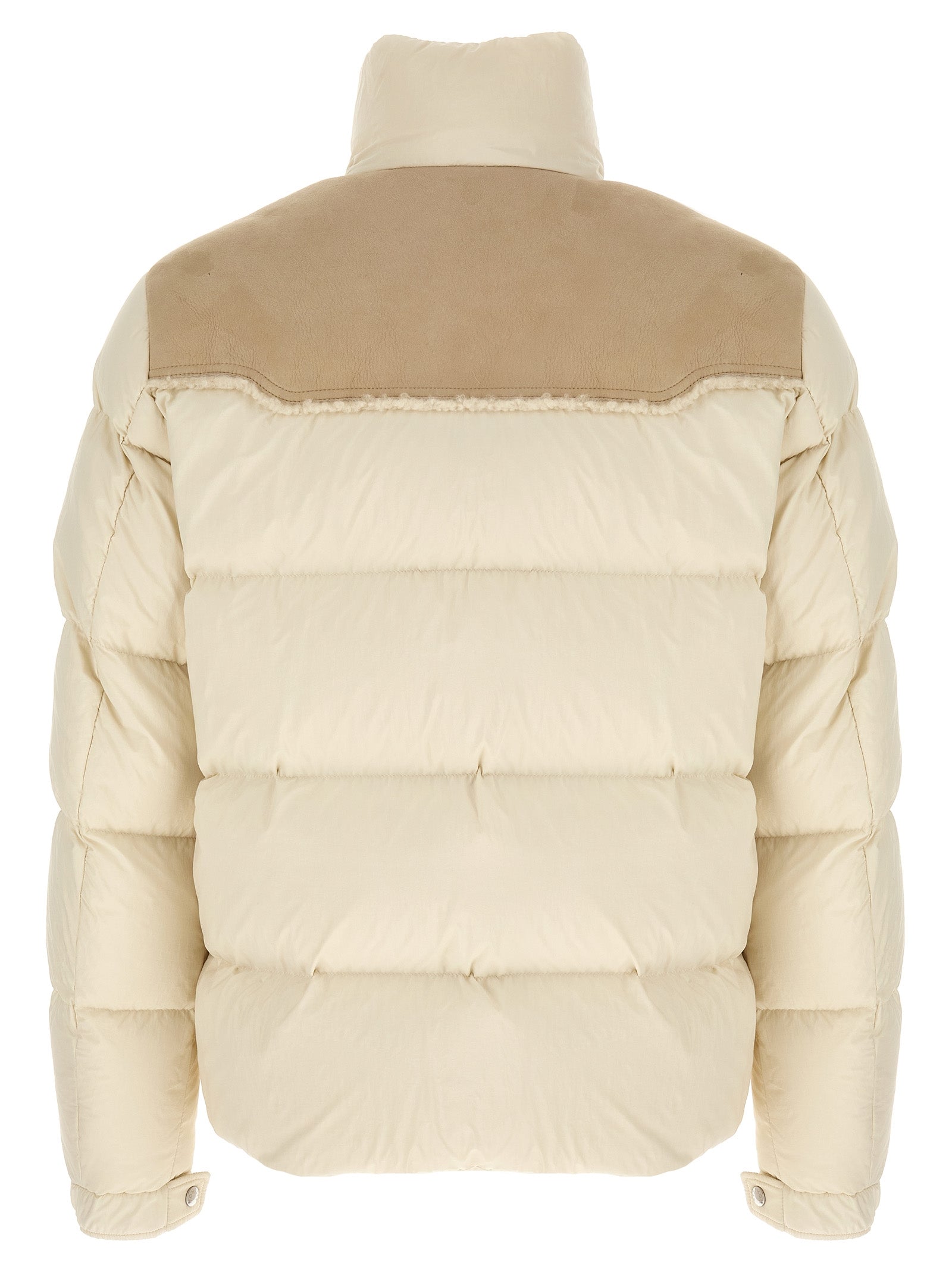 Moncler Beige Polyamide Full-Length Jacket