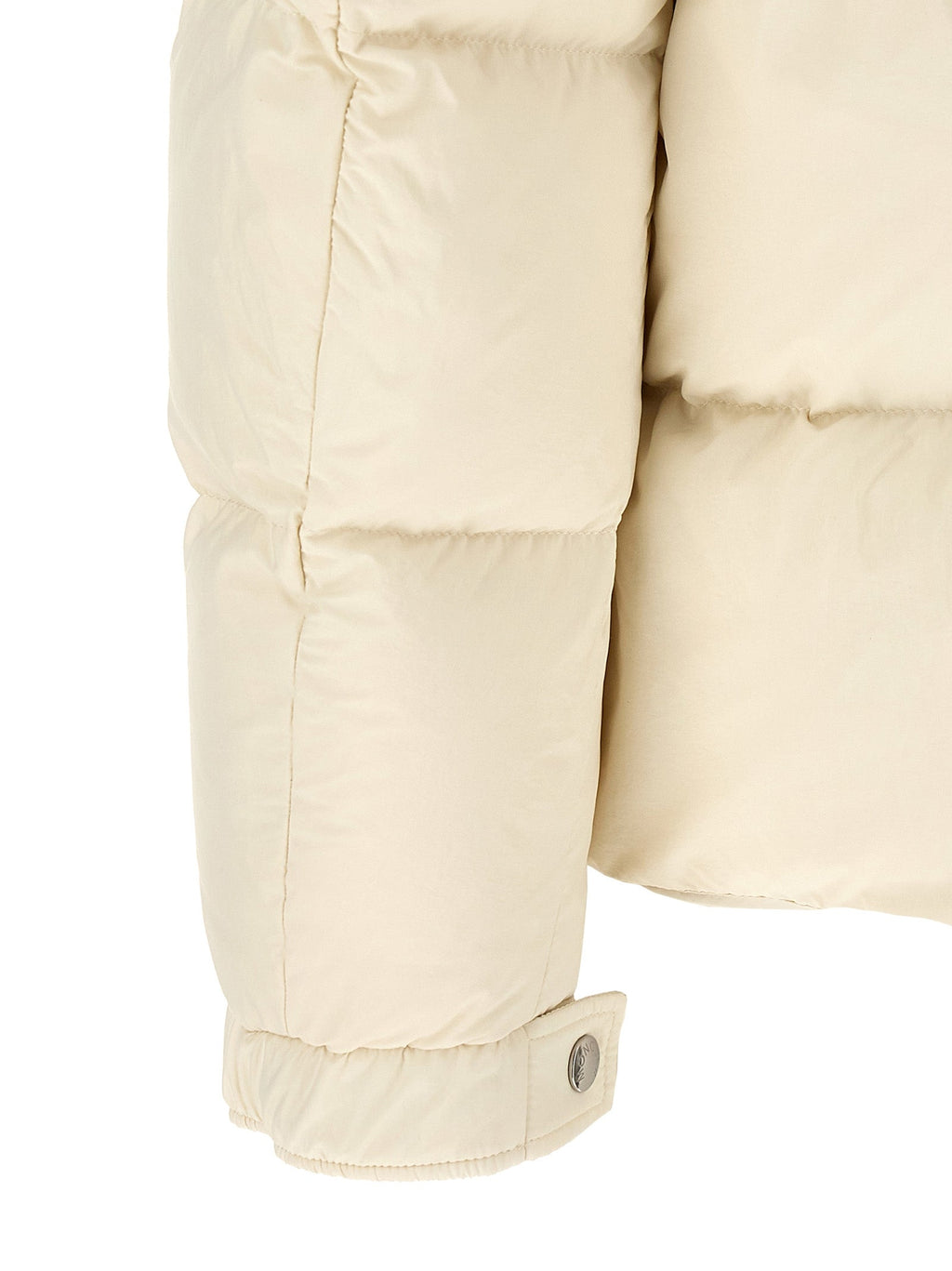 Moncler Beige Polyamide Full-Length Jacket