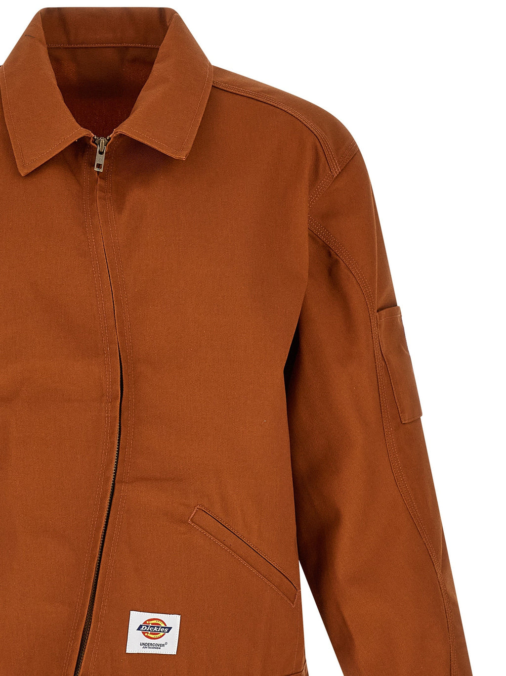 Undercover Brown Polyester Shell Jacket