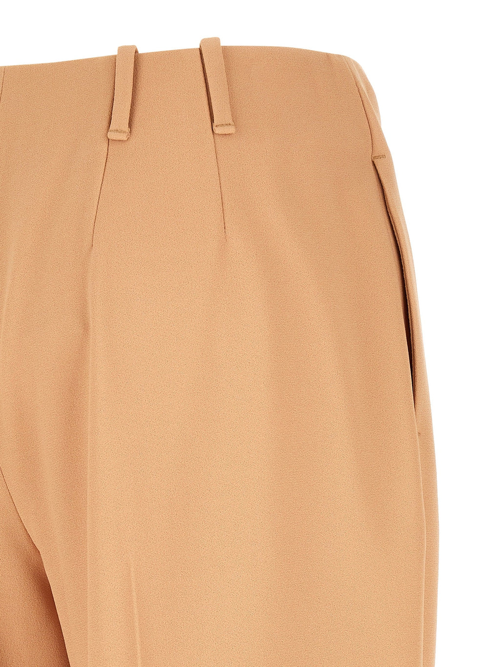 Ermanno Scervino Beige Acetate Casual Pants