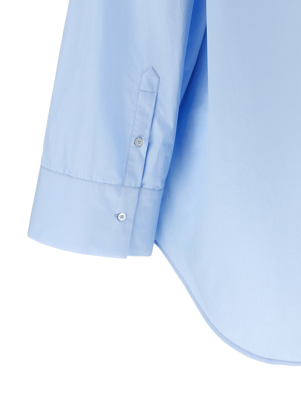 Fabiana Filippi Blue Cotton Blouse