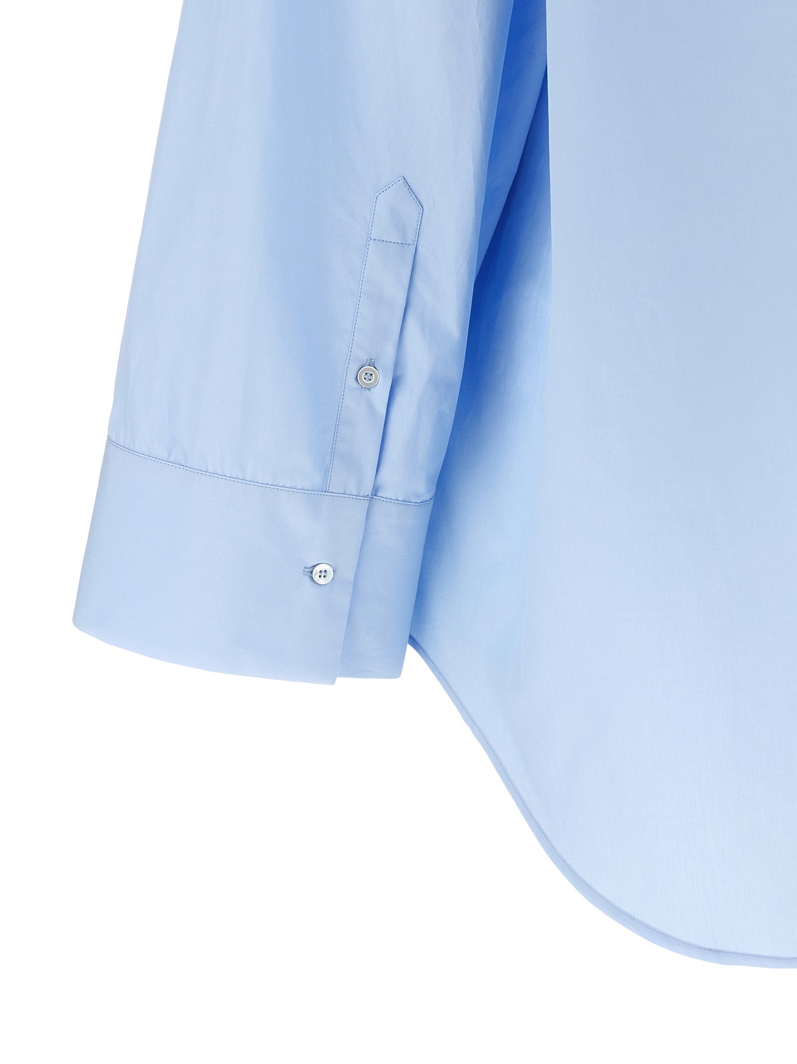 Fabiana Filippi Blue Cotton Blouse