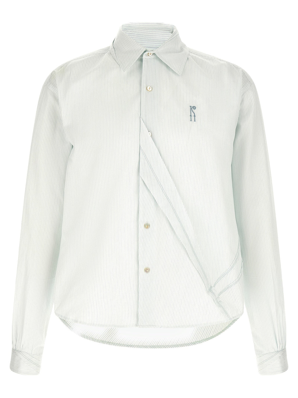 Kiko Kostadinov Bicolor Cotton Blouse