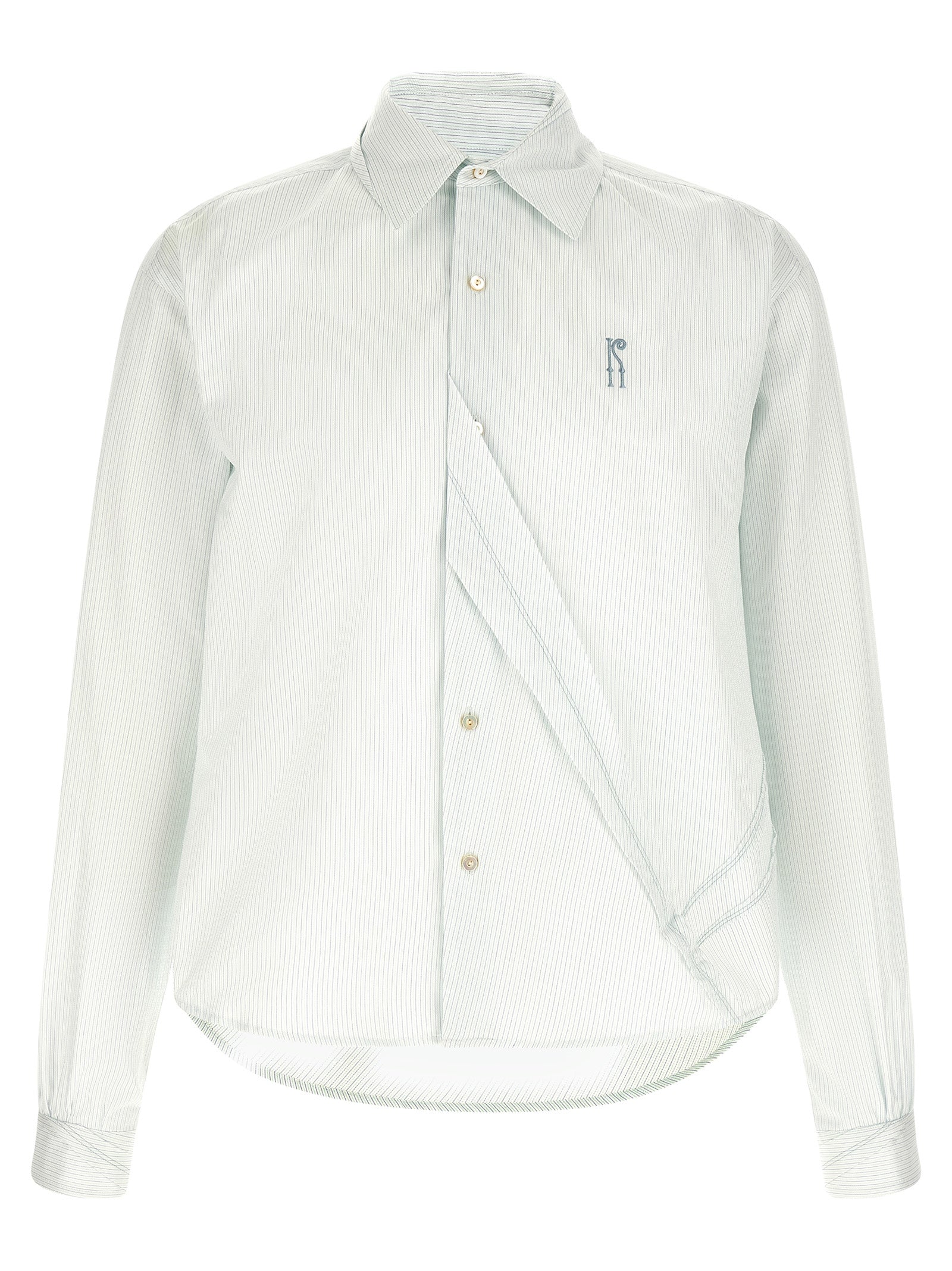 Kiko Kostadinov Bicolor Cotton Blouse