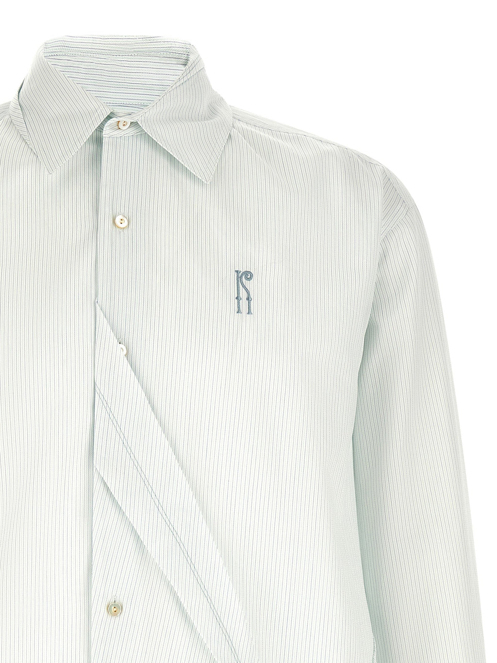 Kiko Kostadinov Bicolor Cotton Blouse
