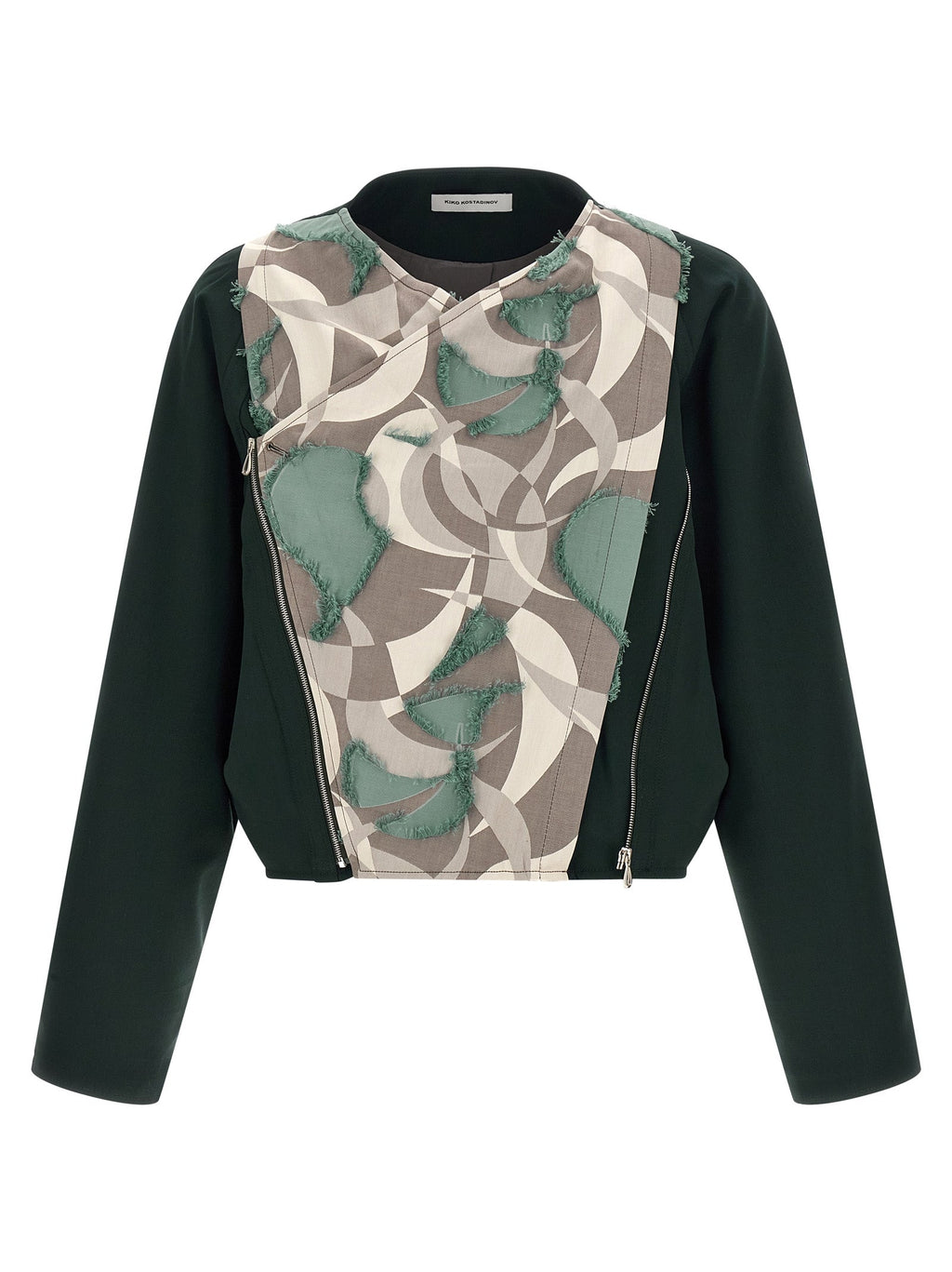 Kiko Kostadinov Multicolor Virgin Wool Shell Jacket